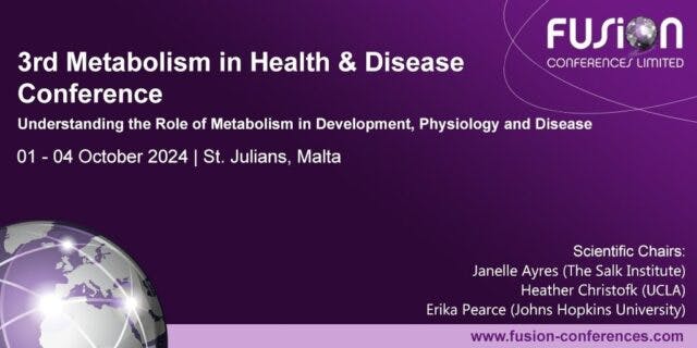 3rd Metabolism in Health & Disease Conference